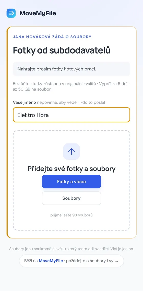 Druhý je nahraje z telefonu