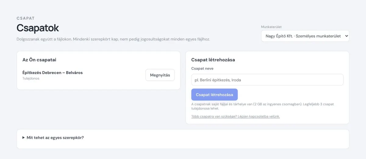 Csapat
