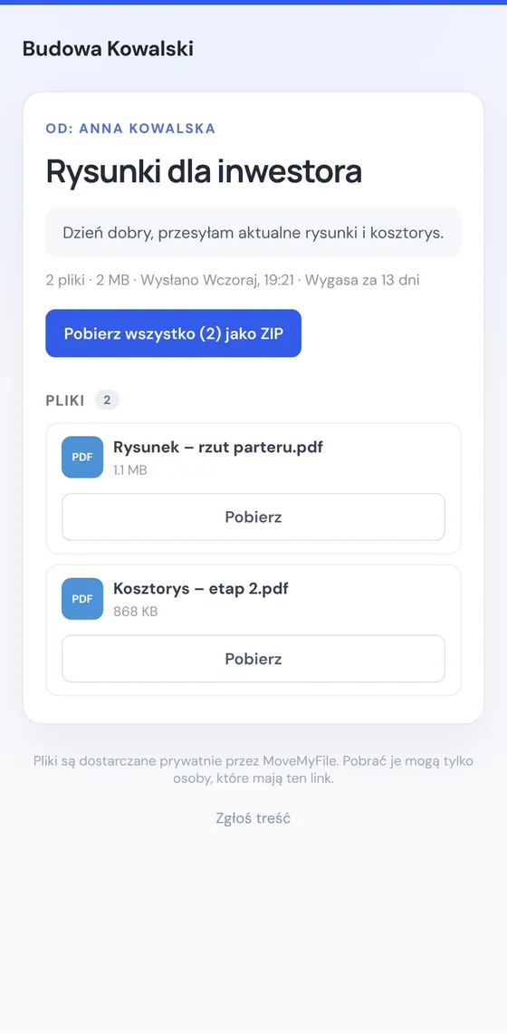 Tak to widzi odbiorca
