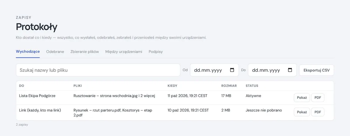 Protokoły